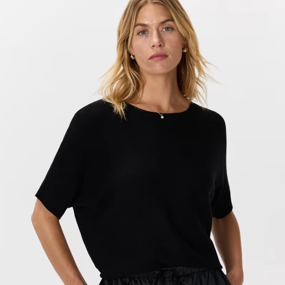 Quince Sweaters - Lightweight Cotton Cashmere Link-Stitch Dolman Sweater